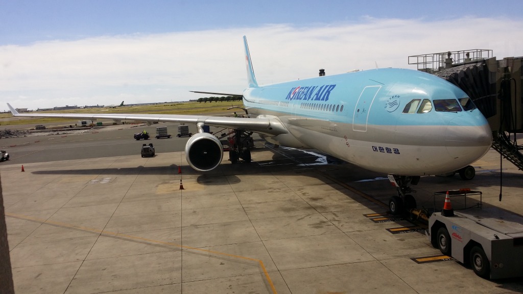 【THB】大韓航空エコノミーでホノルル搭乗記と機内食